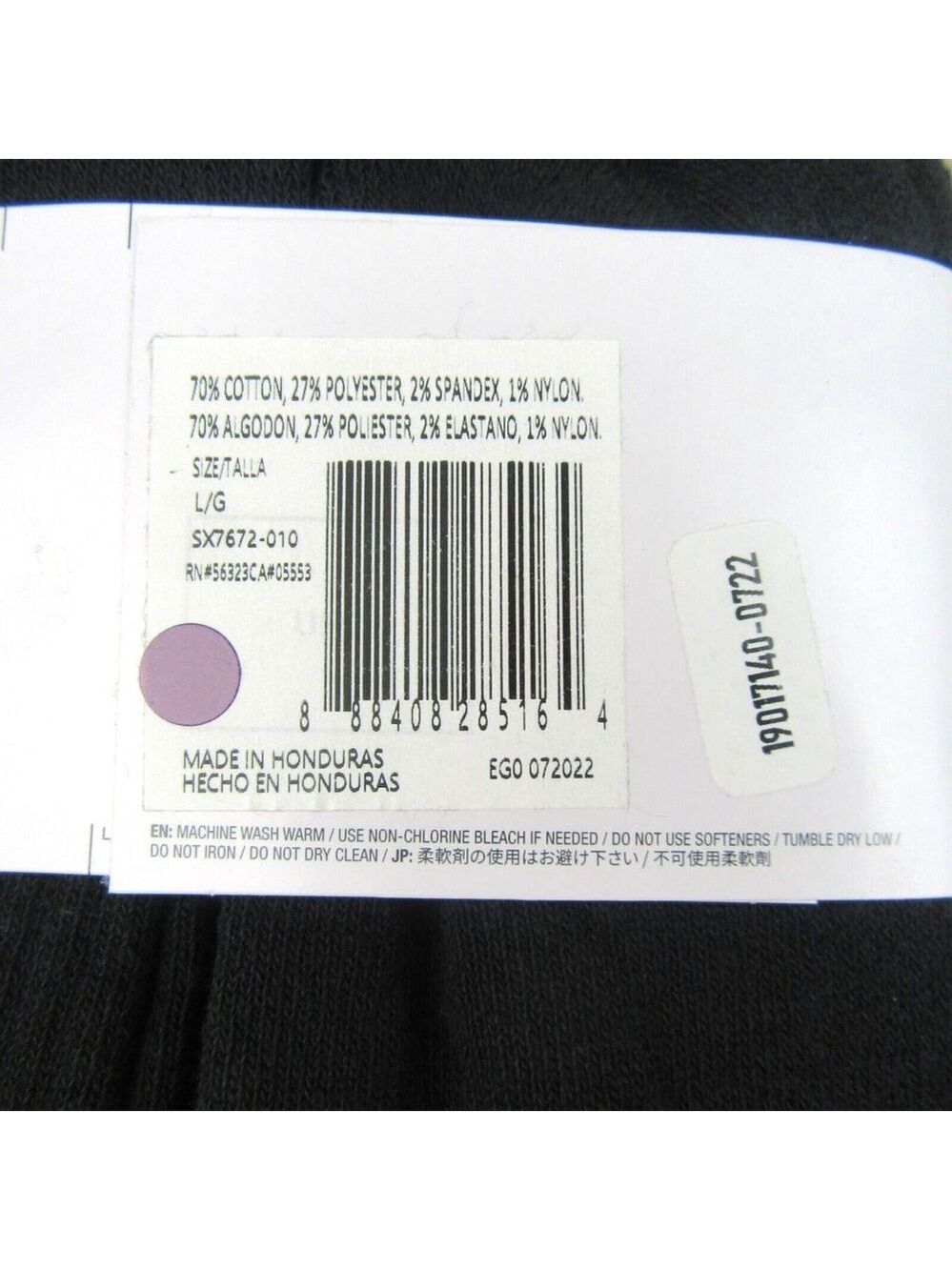 Nike Everyday Cushion Low Socks Black 6 Pack Mens Size 8-12 NEW - Picture 6 of 6